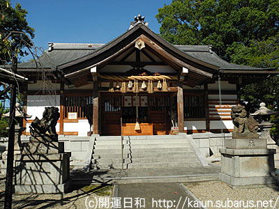 田中神社拝殿