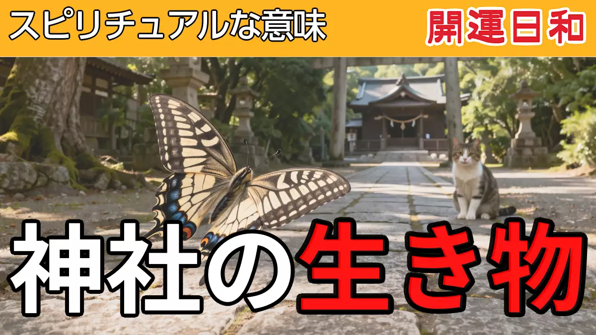 神社の生き物のスピリチュアルな意味