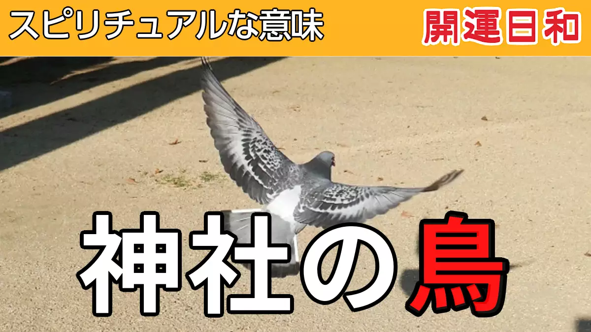 神社の鳥 スピリチュアルな意味